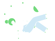 body types person floating with orb